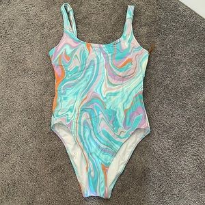 VS Pink one piece bathing suit